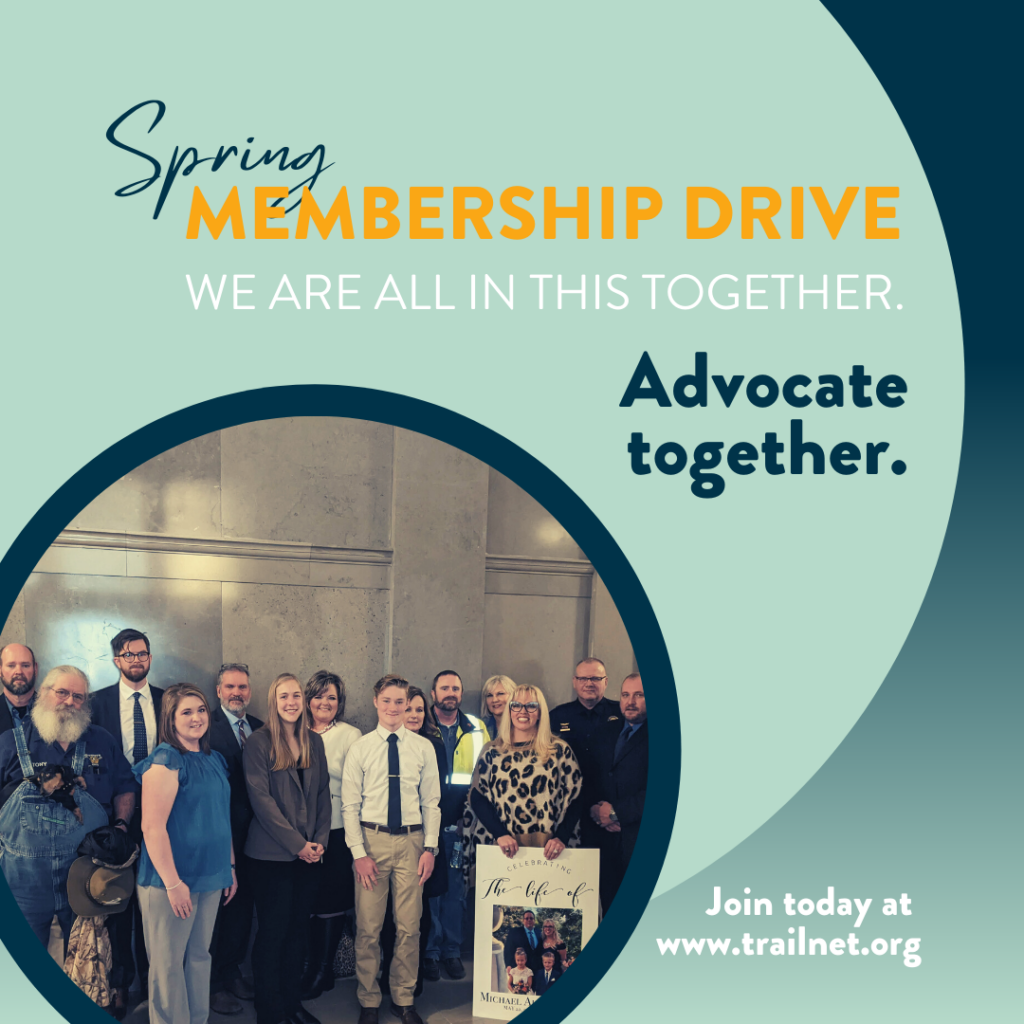 Trailnet Spring Membership Drive graphic