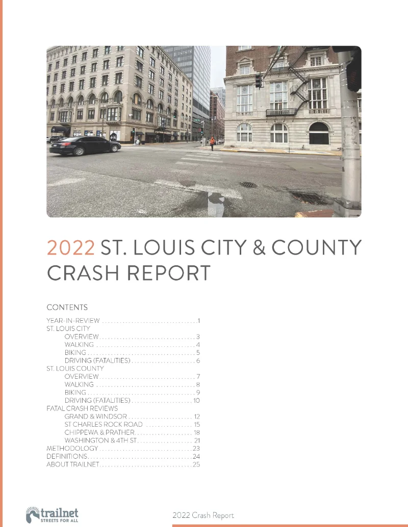 The 2022 St. Louis City and County Crash Report
