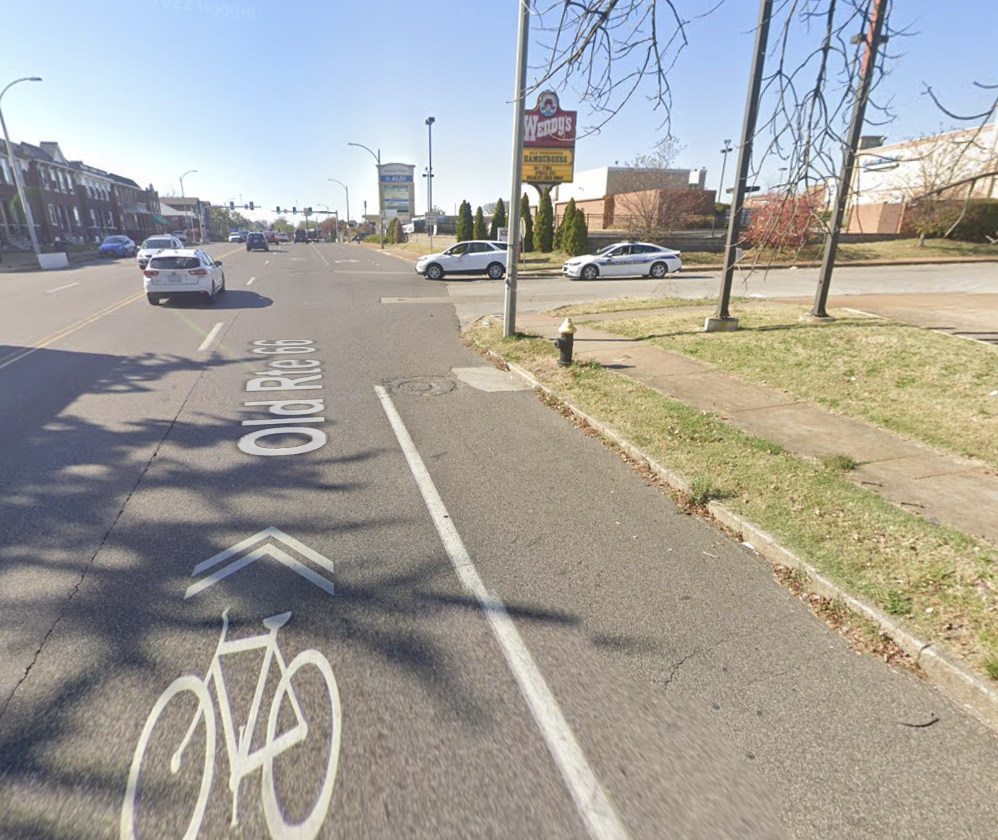 A view of Gravois Avenue.